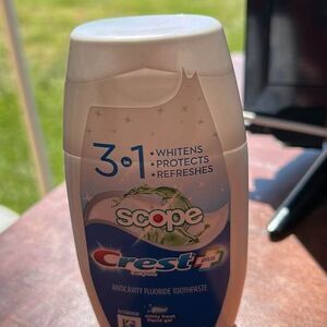 Crest Scope 3-in-1 Toothpaste Minty Fresh 4.6oz
